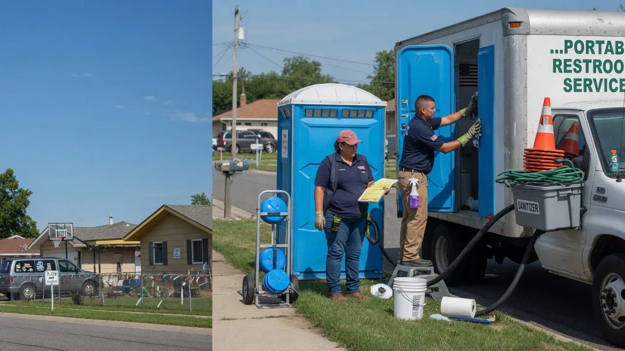 Portable Toilet Rental in Hutchinson, PA near me